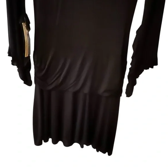 Rinascimento Linea X-Generation Witchy Goth Waist Flared Arm Dress Stevie Nichs - Picture 10 of 16